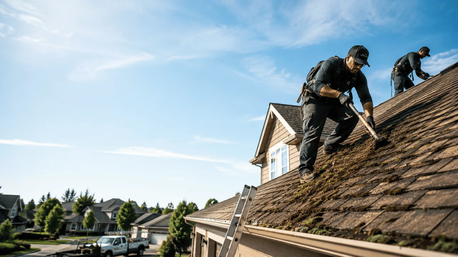 Roof Moss Removal in Ammon, ID near me